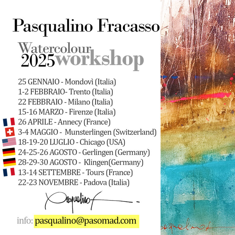 Watercolour Workshop Pasqualino Fracasso Watercolor